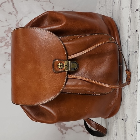 Patricia Nash Bags Patricia Nash Genuine Leather Backpack Poshmark